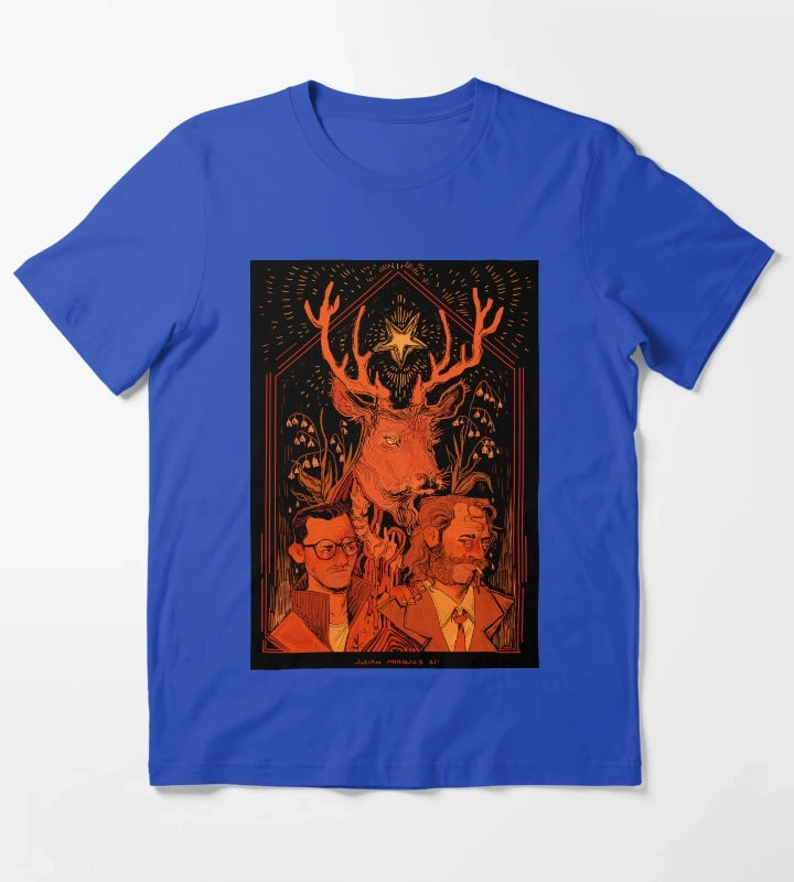 One day I will return to your side Disco Elysium T-Shirt Blue