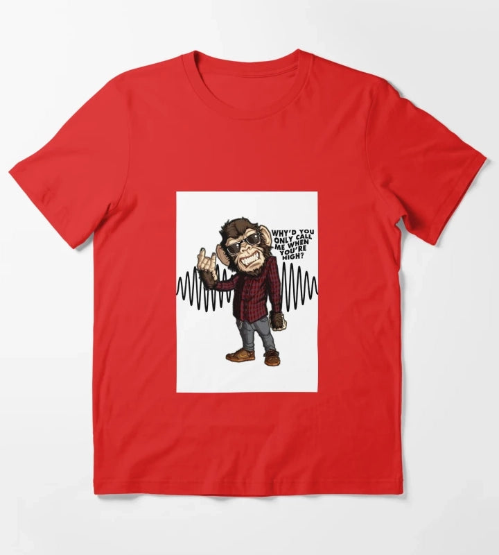One monkeys T-Shirt Red