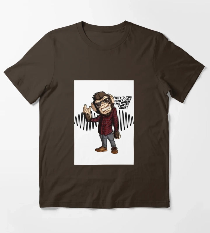 One monkeys T-Shirt Brown
