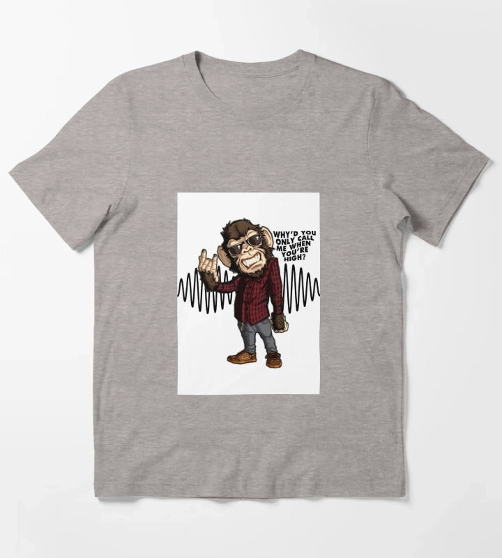 One monkeys T-Shirt Heather Grey