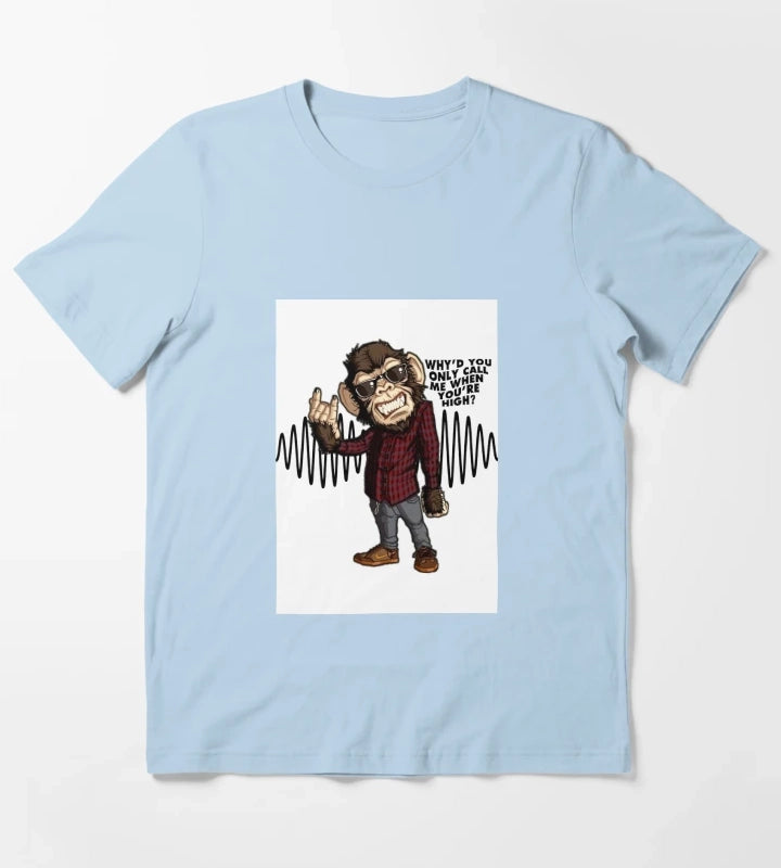 One monkeys T-Shirt Sky Blue