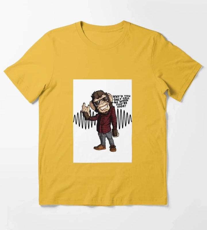 One monkeys T-Shirt Yellow