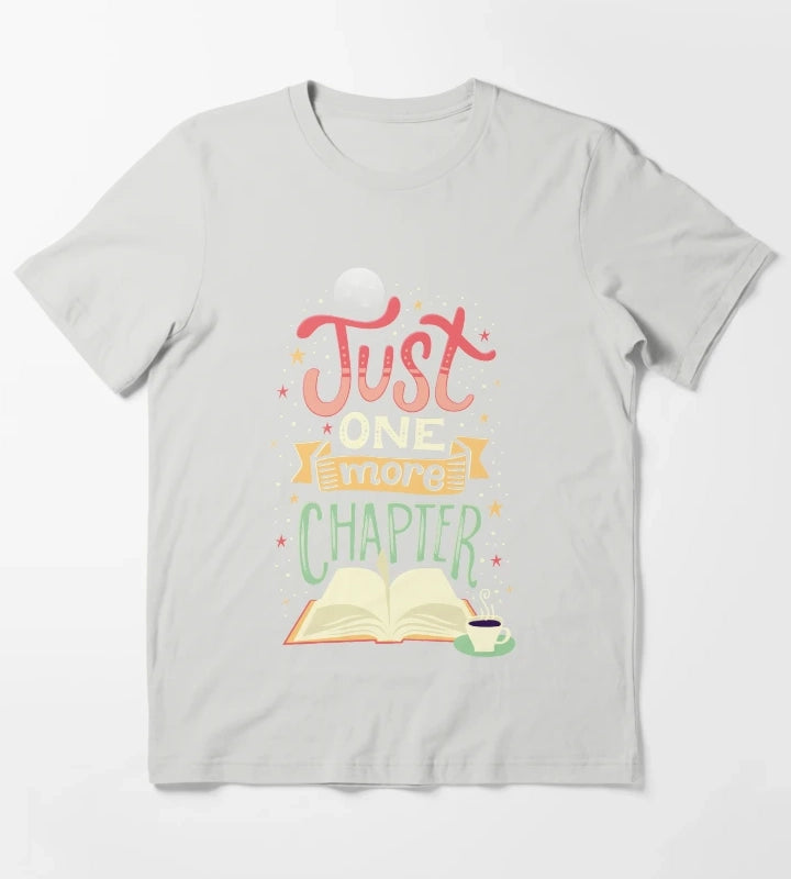 One more chapter T-Shirt Light Grey