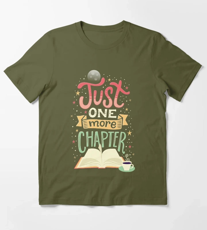 One more chapter T-Shirt Olive Green