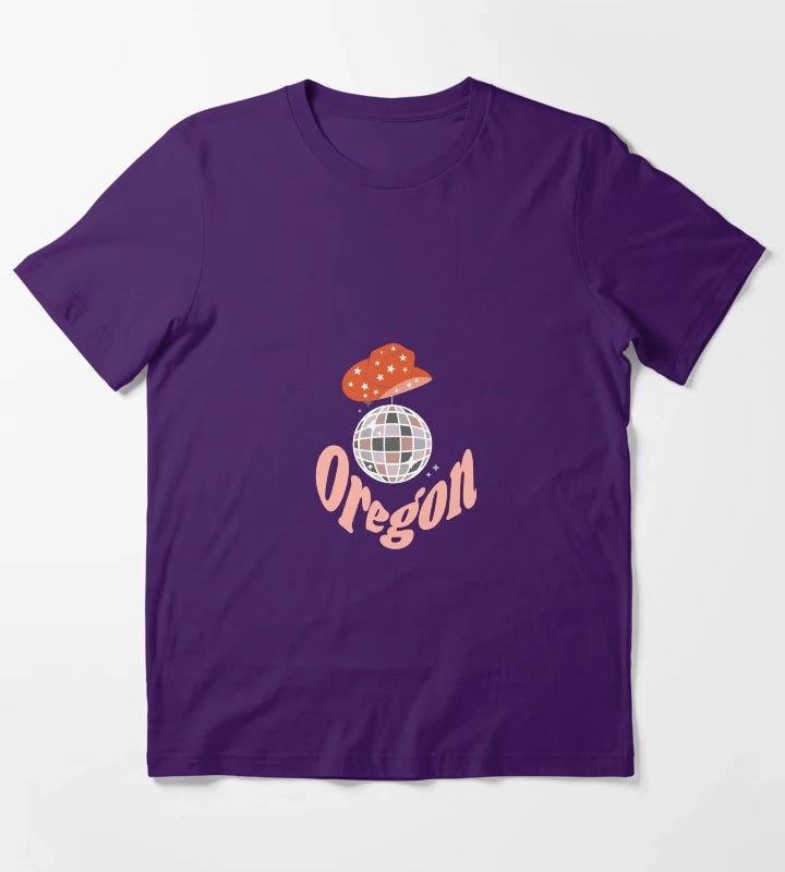 Oregon Cowgirl T-Shirt Purple