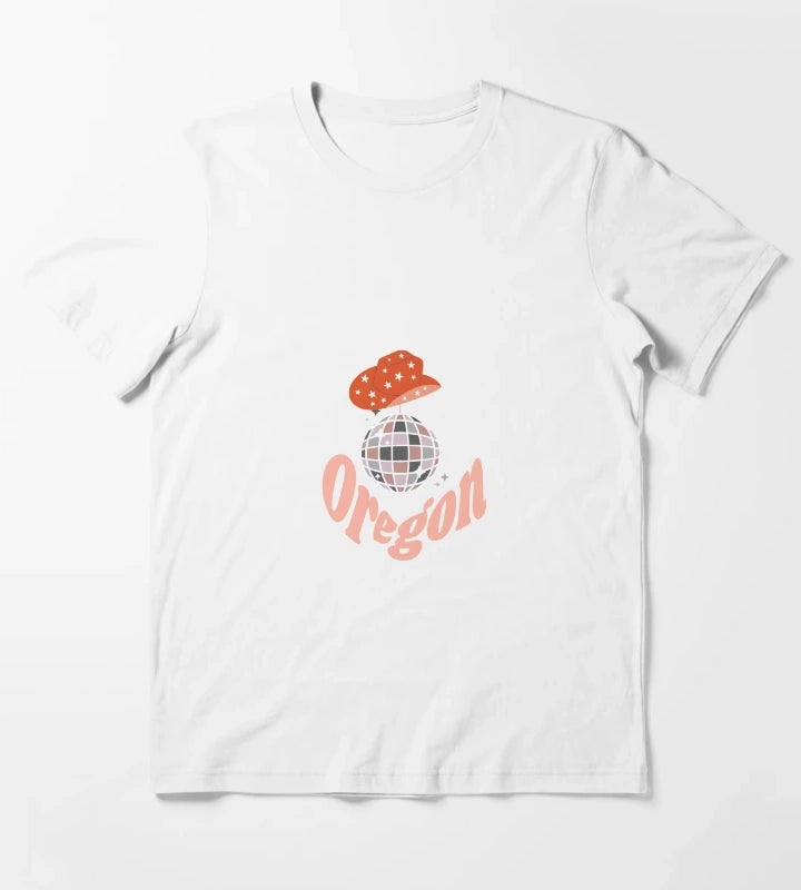 Oregon Cowgirl T-Shirt White