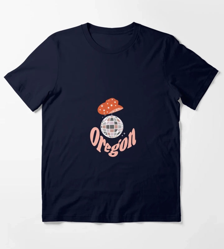 Oregon Cowgirl T-Shirt Navy