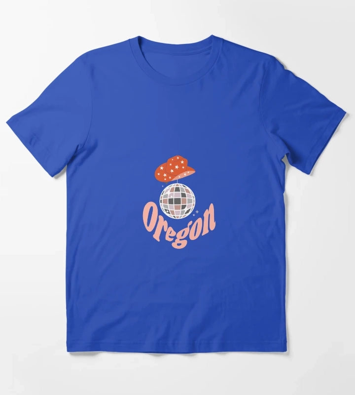 Oregon Cowgirl T-Shirt Blue