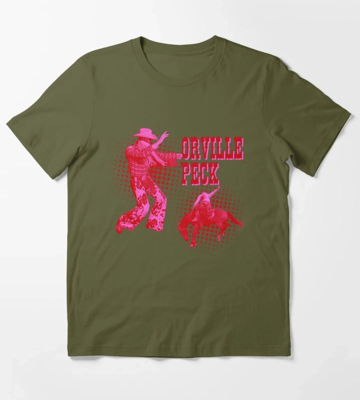 Orville Peck T-Shirt Olive Green