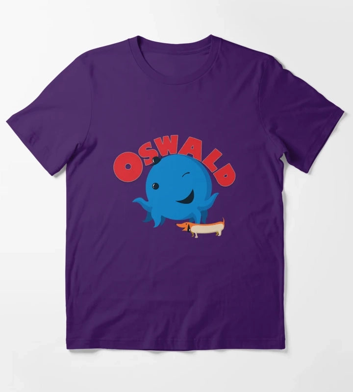 Oswald Octopus T-Shirt Purple