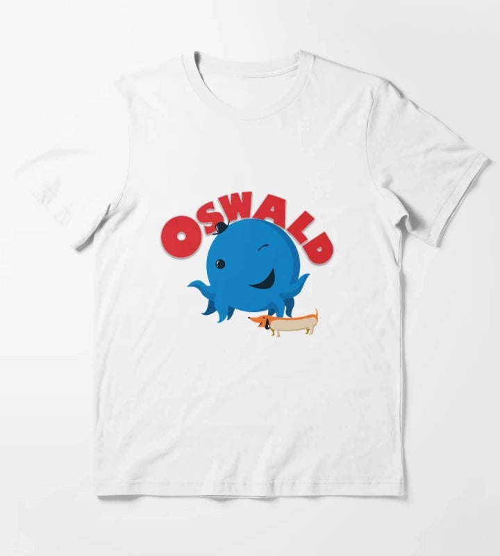 Oswald Octopus T-Shirt White