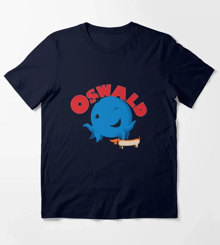 Oswald Octopus T-Shirt Navy
