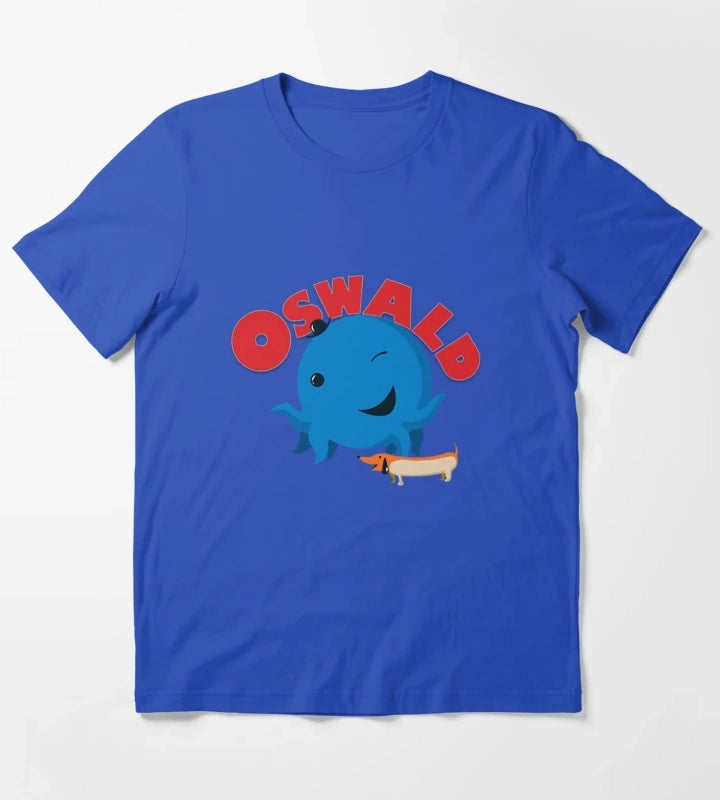Oswald Octopus T-Shirt Blue