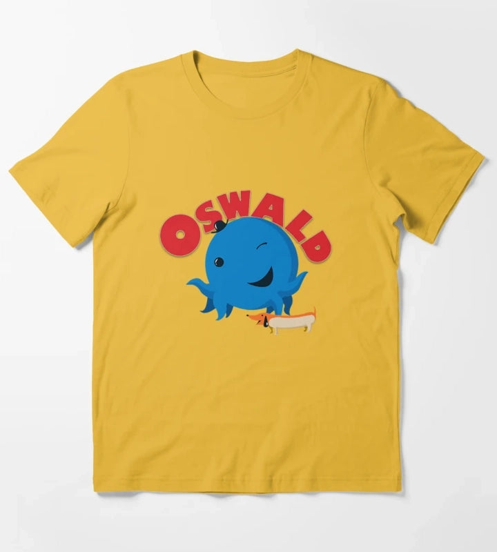 Oswald Octopus T-Shirt Yellow