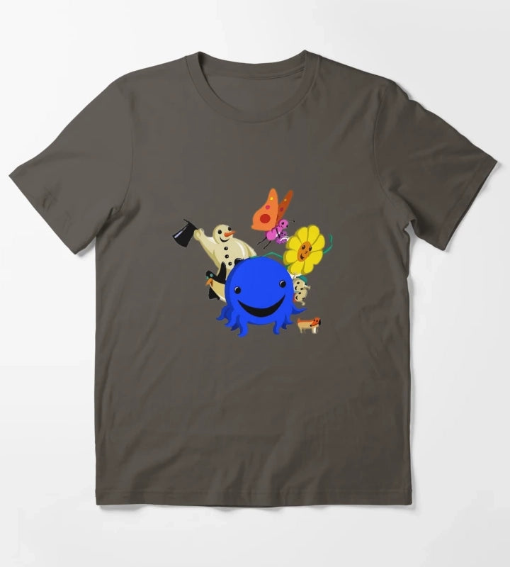 Oswald The Octopus Oswald and Weenie T-Shirt Dark Grey
