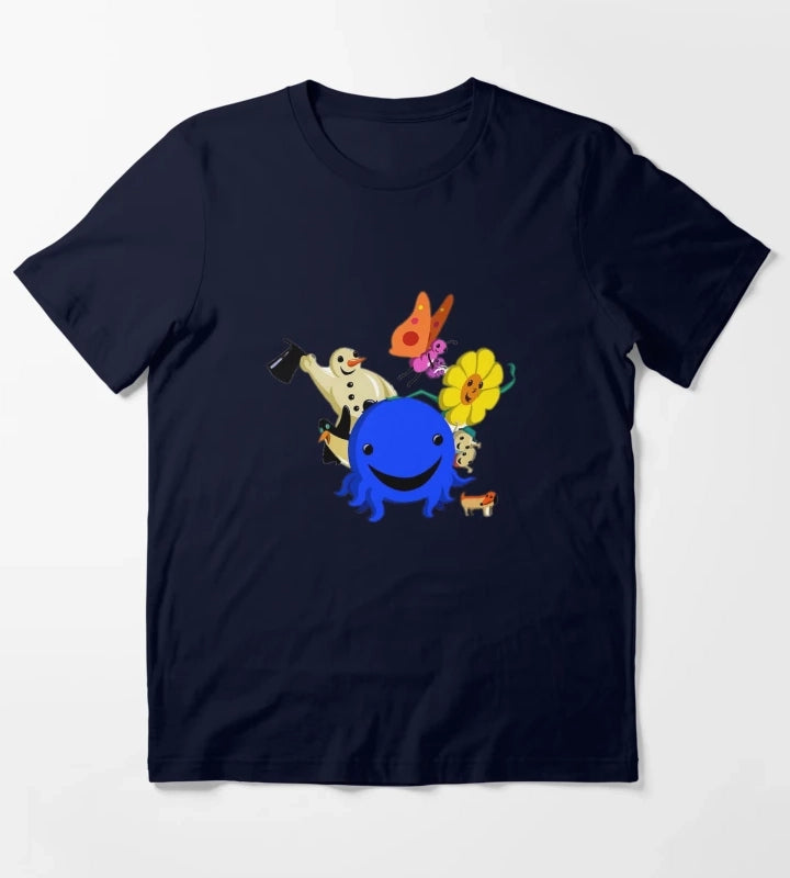 Oswald The Octopus Oswald and Weenie T-Shirt Navy