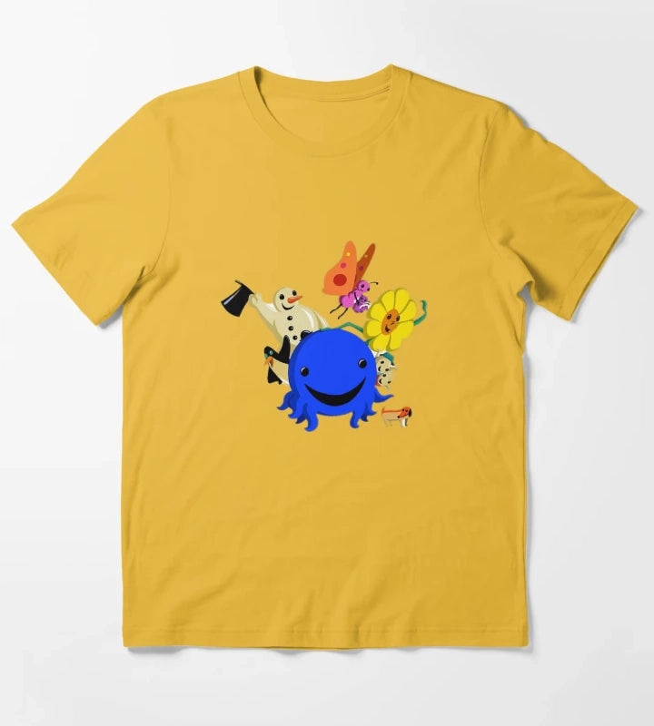 Oswald The Octopus Oswald and Weenie T-Shirt Yellow