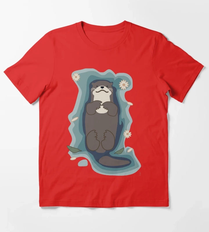 Otter Bliss T-Shirt Red