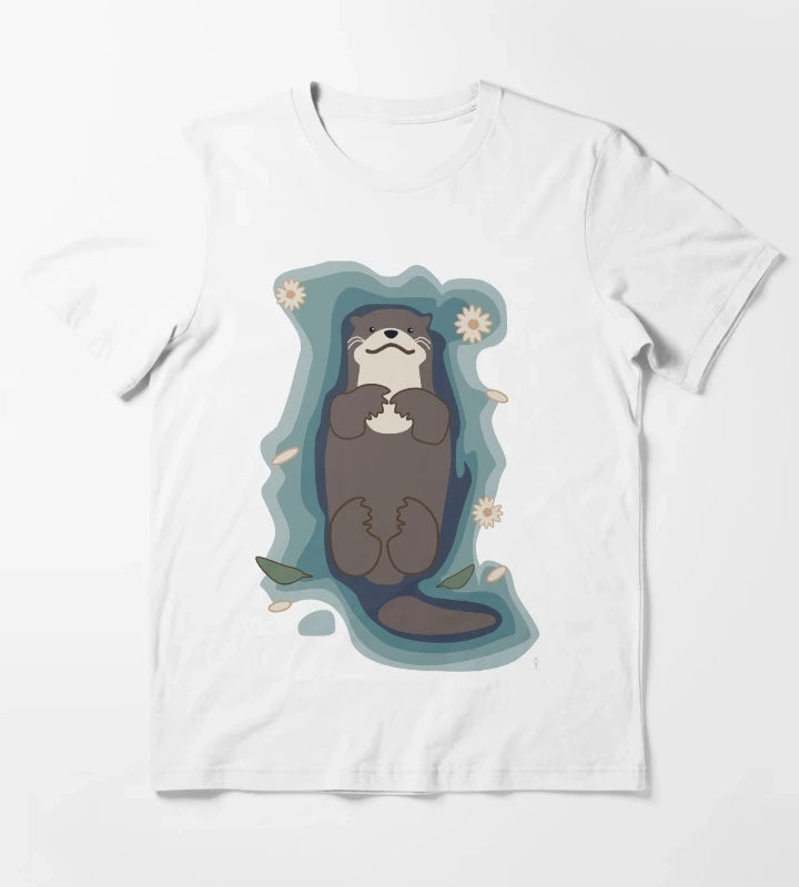 Otter Bliss T-Shirt White