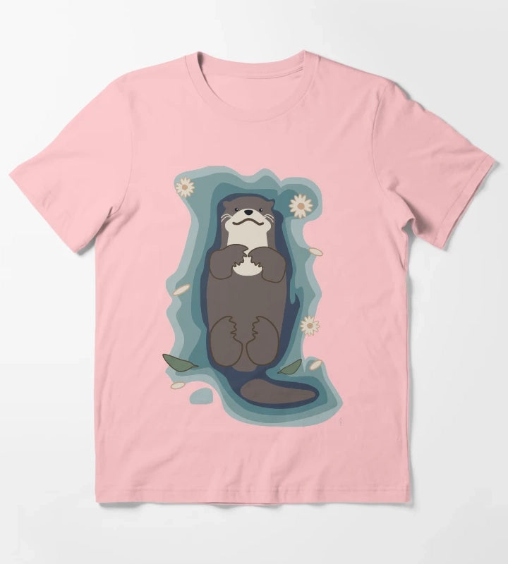 Otter Bliss T-Shirt Dark Grey