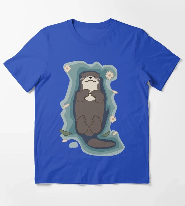 Otter Bliss T-Shirt Blue
