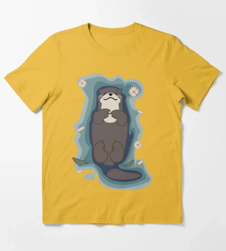 Otter Bliss T-Shirt Yellow