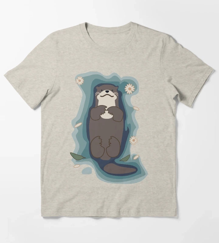 Otter Bliss T-Shirt Cream