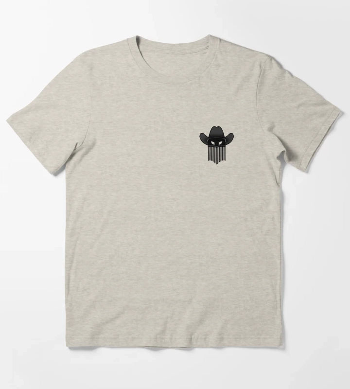 Outlaw Cowboy Logo T-Shirt Cream