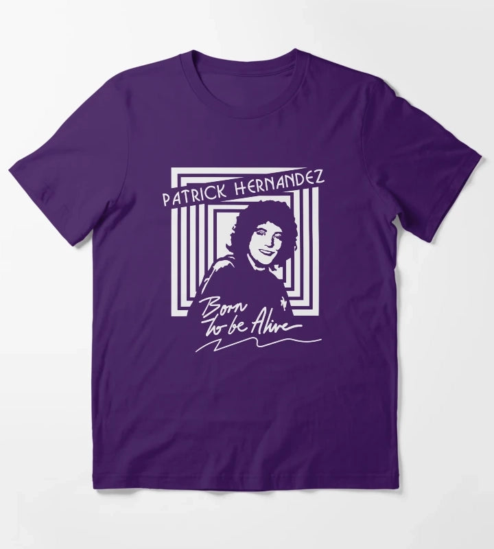 PATRICK HDZ DISCO KING 70S T-Shirt Purple