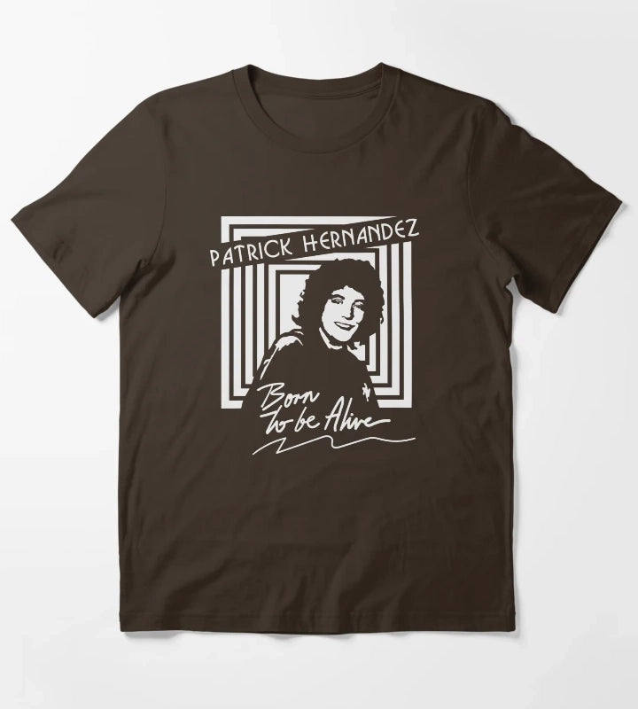 PATRICK HDZ DISCO KING 70S T-Shirt Brown