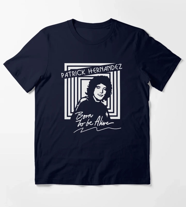 PATRICK HDZ DISCO KING 70S T-Shirt Navy