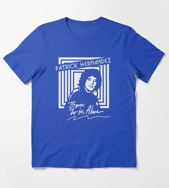 PATRICK HDZ DISCO KING 70S T-Shirt Blue