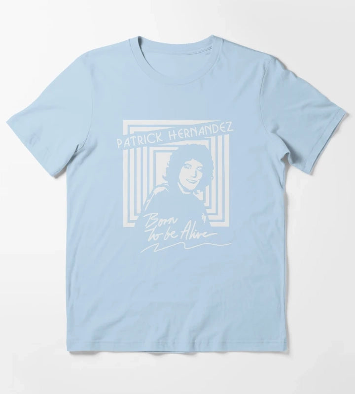 PATRICK HDZ DISCO KING 70S T-Shirt Sky Blue