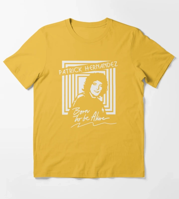 PATRICK HDZ DISCO KING 70S T-Shirt Yellow