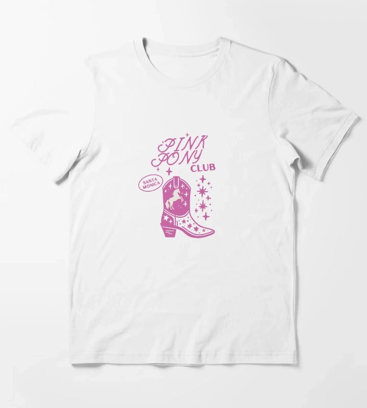 PINK PONY CLUB CHAPPELL T-Shirt White