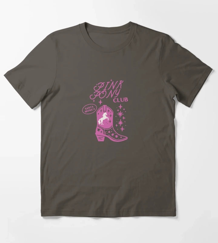 PINK PONY CLUB CHAPPELL T-Shirt Dark Grey