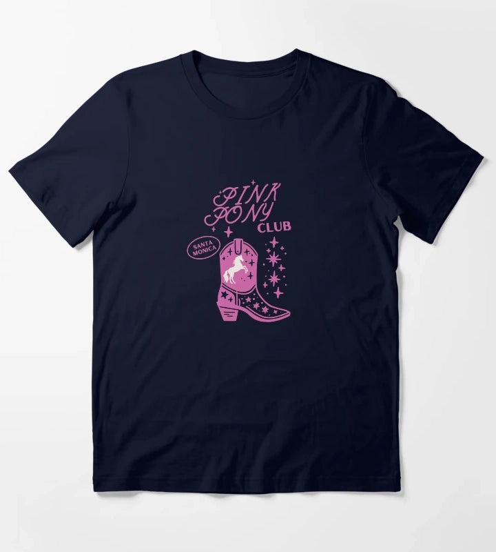 PINK PONY CLUB CHAPPELL T-Shirt Navy