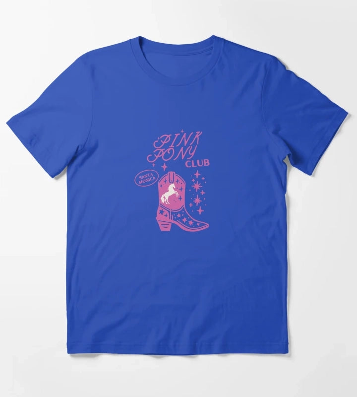 PINK PONY CLUB CHAPPELL T-Shirt Blue