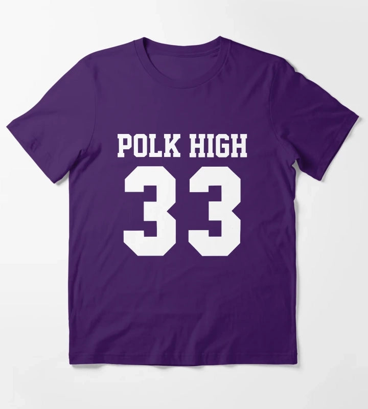 POLK HIGH 33 T-Shirt Purple