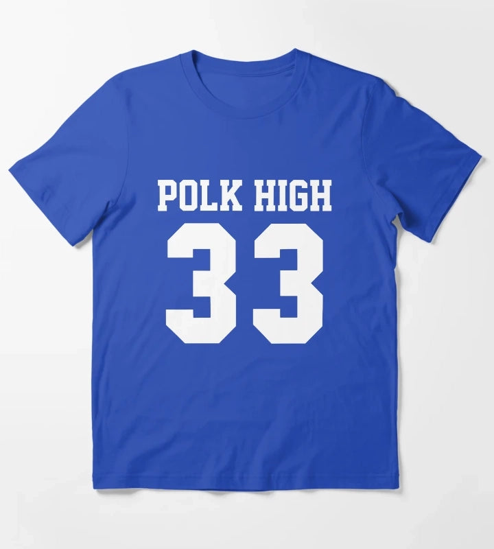 POLK HIGH 33 T-Shirt Blue