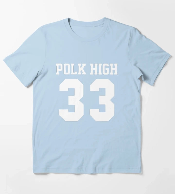 POLK HIGH 33 T-Shirt Sky Blue