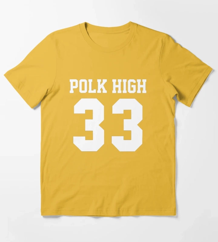 POLK HIGH 33 T-Shirt Yellow