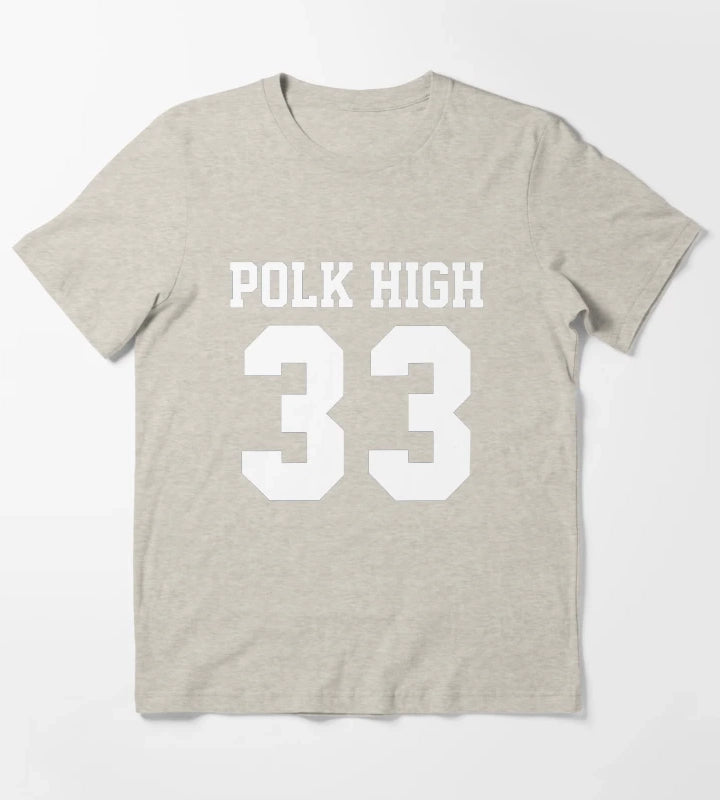POLK HIGH 33 T-Shirt Cream