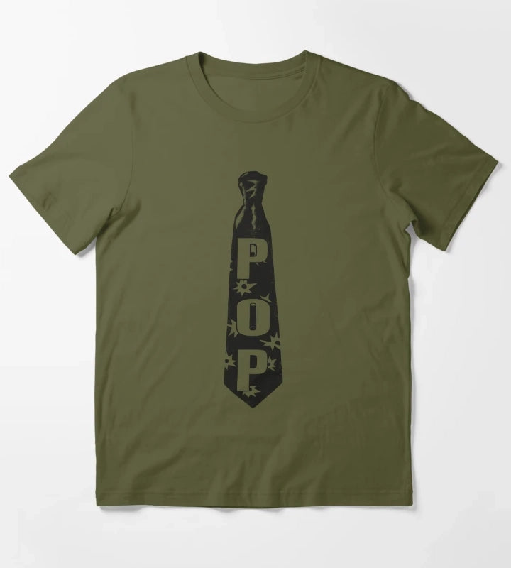 POP disco occasionally T-Shirt Olive Green