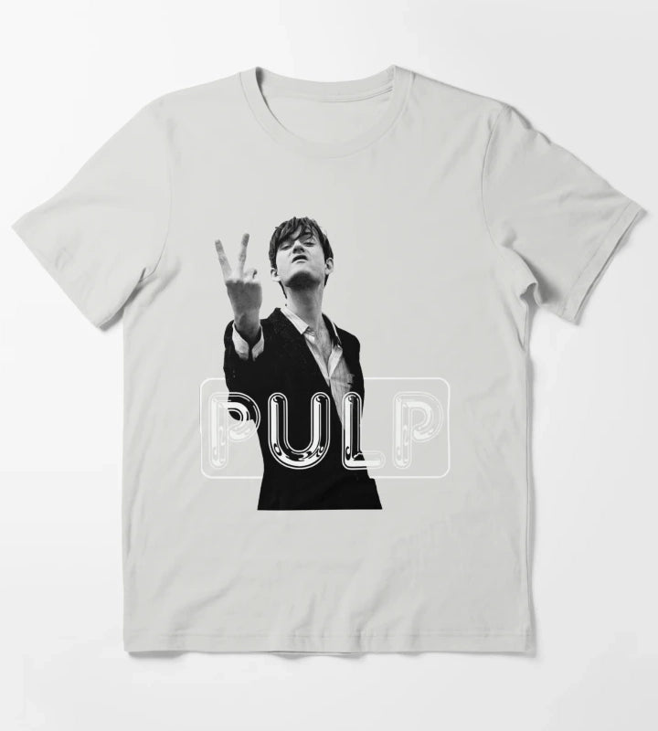 PULP logo band T-Shirt Light Grey