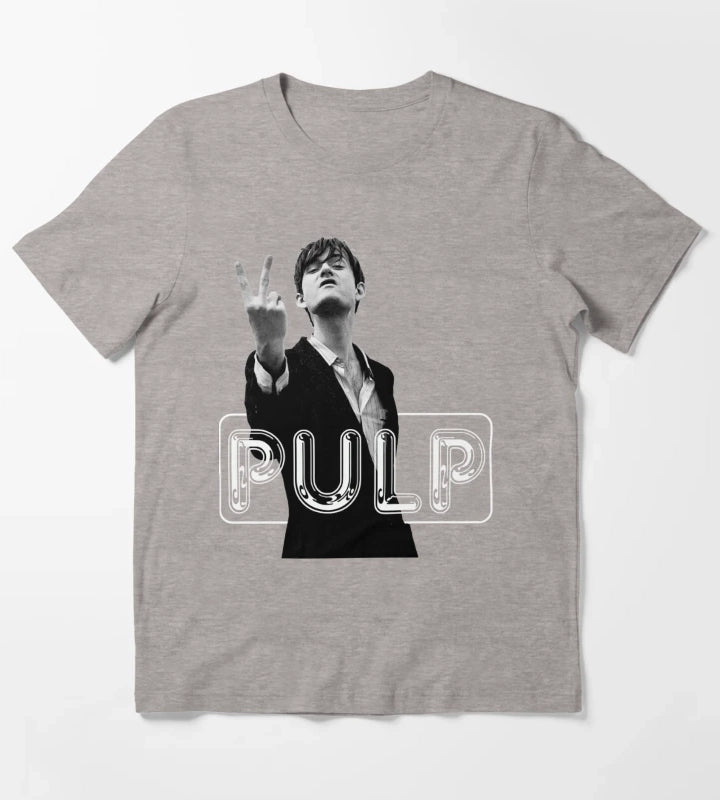 PULP logo band T-Shirt Heather Grey
