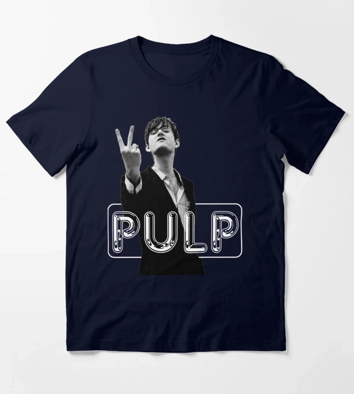 PULP logo band T-Shirt Navy