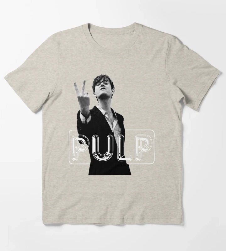 PULP logo band T-Shirt Cream