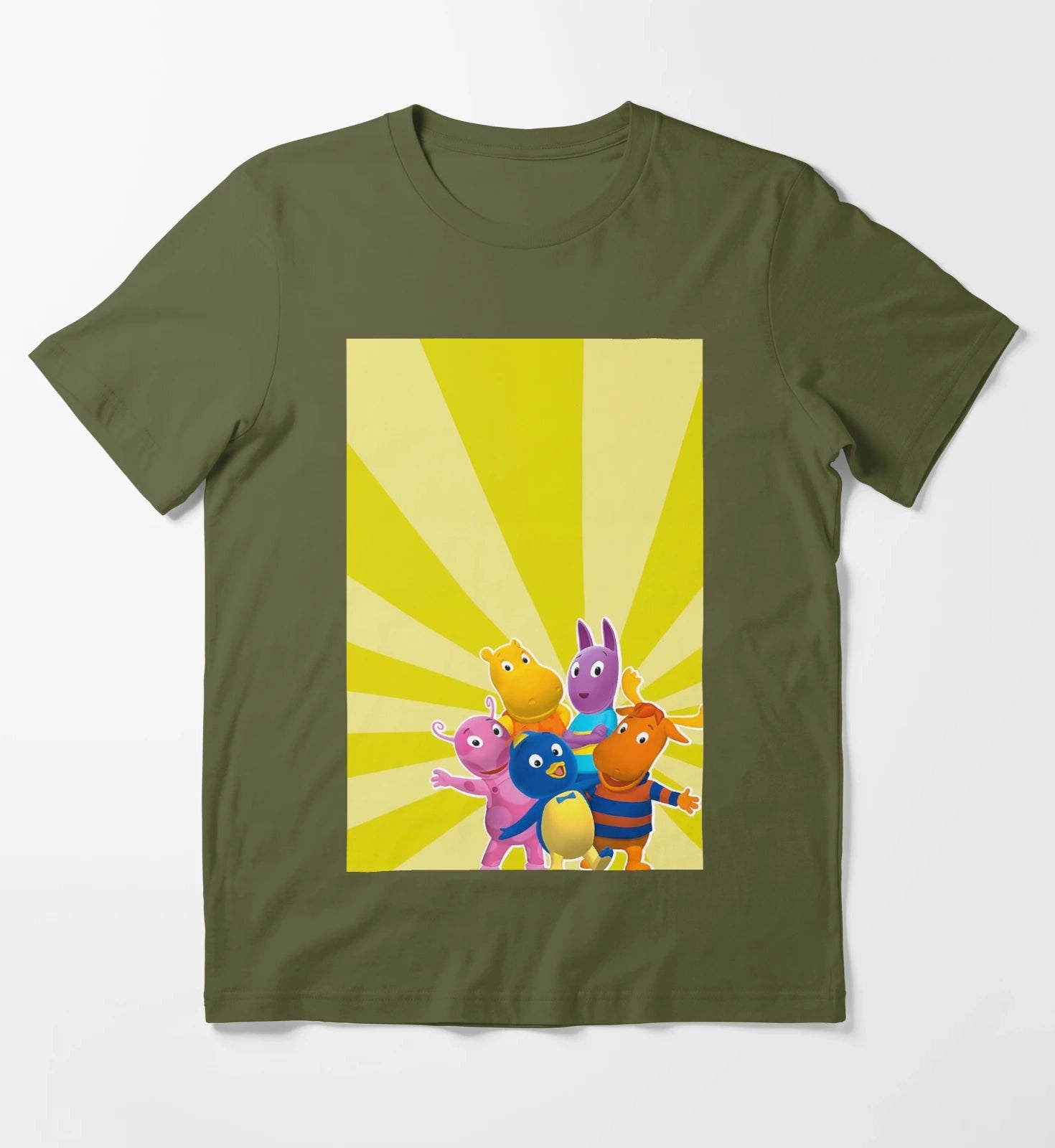 Pablo Backyardigans T-Shirt Olive Green