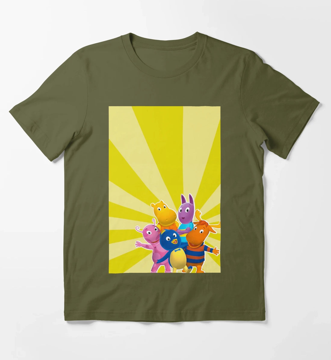 Pablo Backyardigans T-Shirt Olive Green